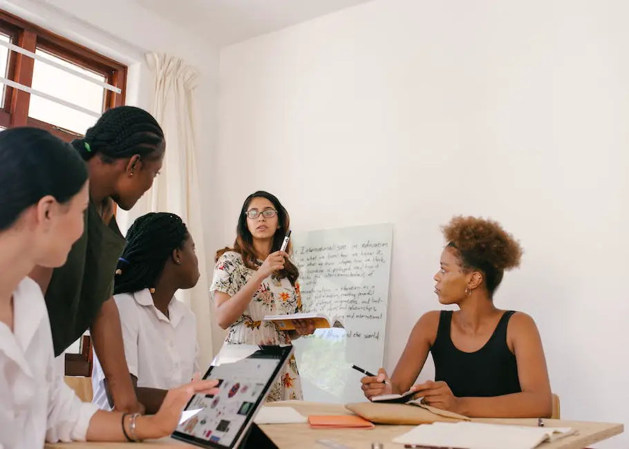 Image depicting diverse team members collaborating and respecting each other's opinions.
